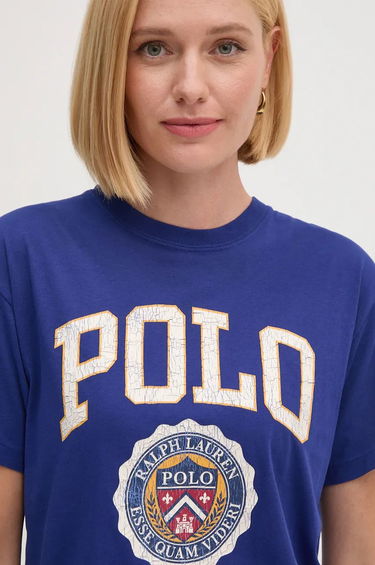 Tričko Polo by Ralph Lauren T-Shirt With Print Modrá | 211941206, 0