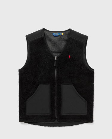 Vesta Polo by Ralph Lauren Hi-Pile Fleece Vest Čierna | 710917546003, 2
