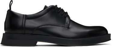 Tenisky a topánky BOSS Hugo Brush-Off Leather Derbys Čierna | 50541841, 0