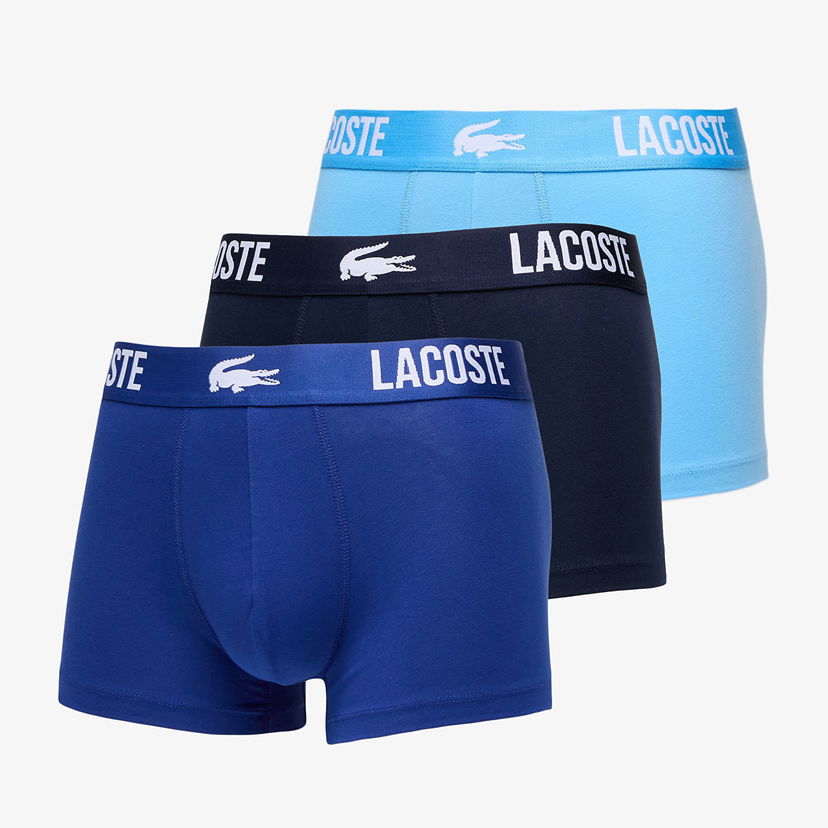 Boxerky Lacoste Trunk Bonnie/ Captain-Navy Blue Rôznofarebný | 5H3321 ILN