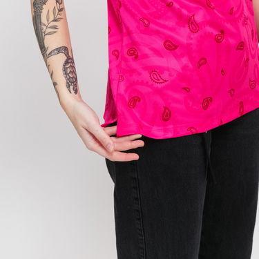 Polo tričko Nike Paisley Print Polo Shirt Ružová | DH1982-642, 3