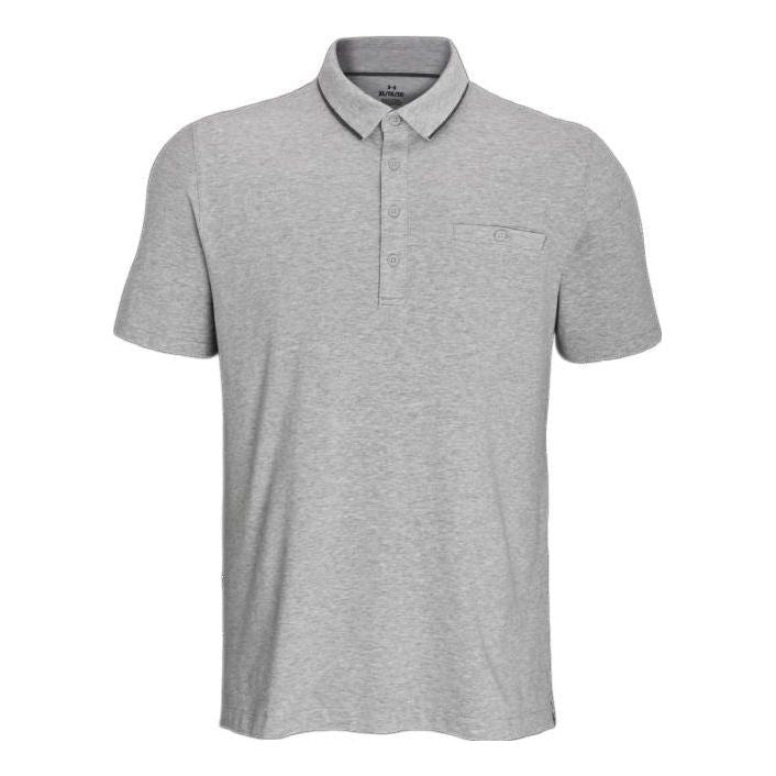 Polo tričko Under Armour Luxe Heather Polo Šedá | 1377363-011