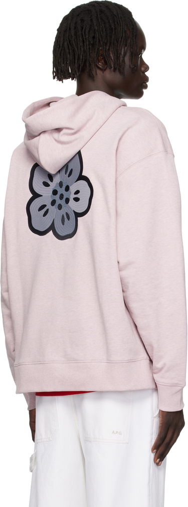 Mikina KENZO Kenzo Paris 'Boke Flower' Embroidered Oversized Hoodie Ružová | FF65HO4514MC, 2