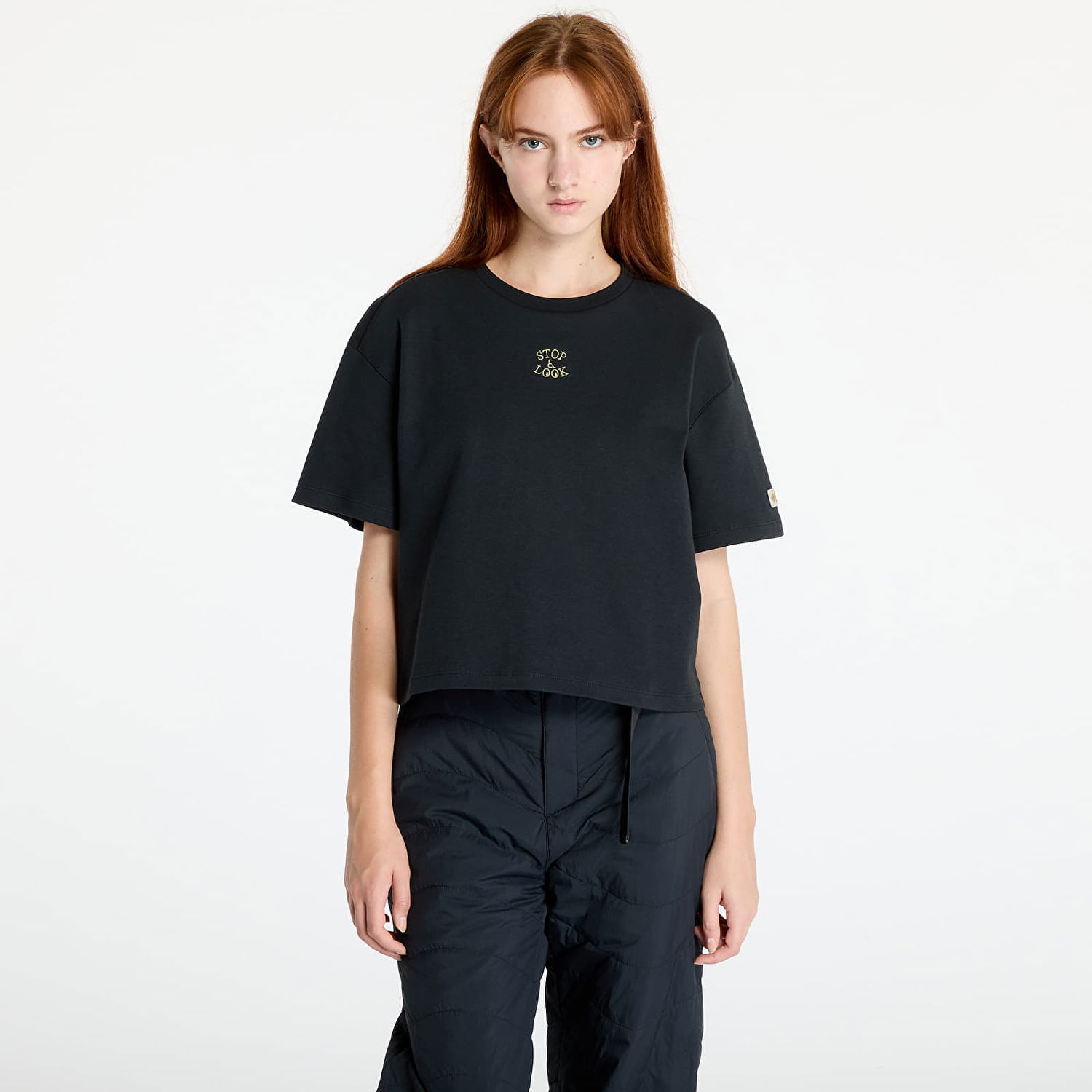 Tričko Columbia Wallowa™ Cropped Graphic Tee Black Čierna | 2090941010, 0
