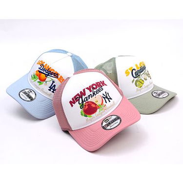 Šiltovka New Era New Era MLB Fruit Graphic 9FORTY Trucker NY Yankees Cap Ružová | 60595262, 3