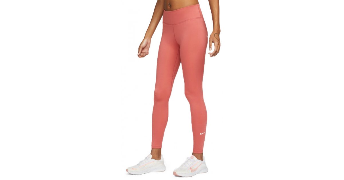 Legíny Nike Dri-FIT One Mid-Rise Leggings Ružová | dd0252-655, 1