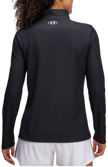 Mikina Under Armour Tech Rib 1/2 Zip Sweatshirt Čierna | 1389857-001, 2