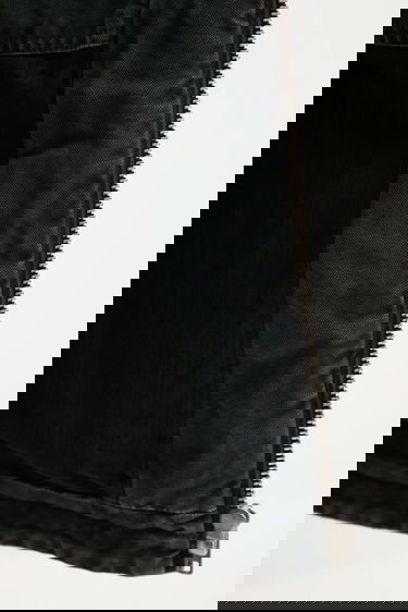 Bunda Maison Margiela Washed Denim Jacket Oversize Čierna | SH0AM0041, 5