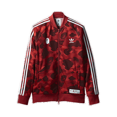 Vetrovka adidas Originals BAPE adicolor Track Top Červená | DP0184, 0