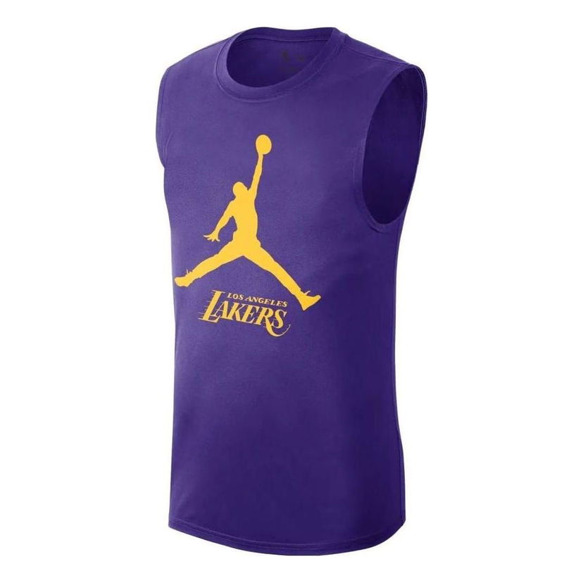 Tielko Jordan Los Angeles Lakers Essential Jersey Fialová | FQ1979-504