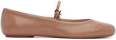Tenisky a topánky Gianvito Rossi Carla Ballerina Flats Béžová | G22223.05GOM.NAP, 0