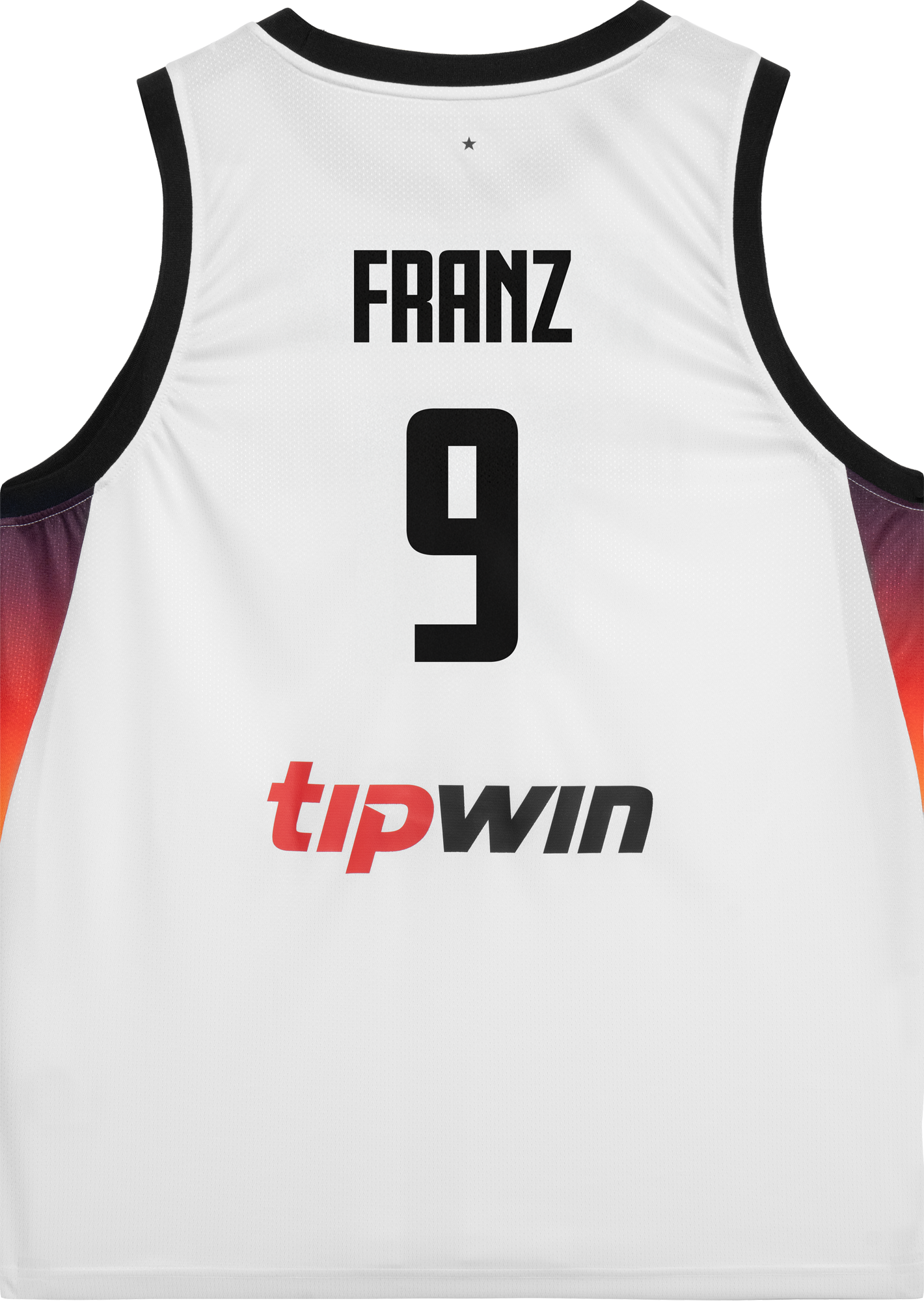 Dres Peak Deutschland DBB Franz Wagner Basketball Jersey 2025 Biela | 25061fw-white, 1
