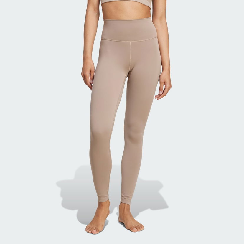 Legíny adidas Performance All Me 7/8 Leggings Béžová | JW7578