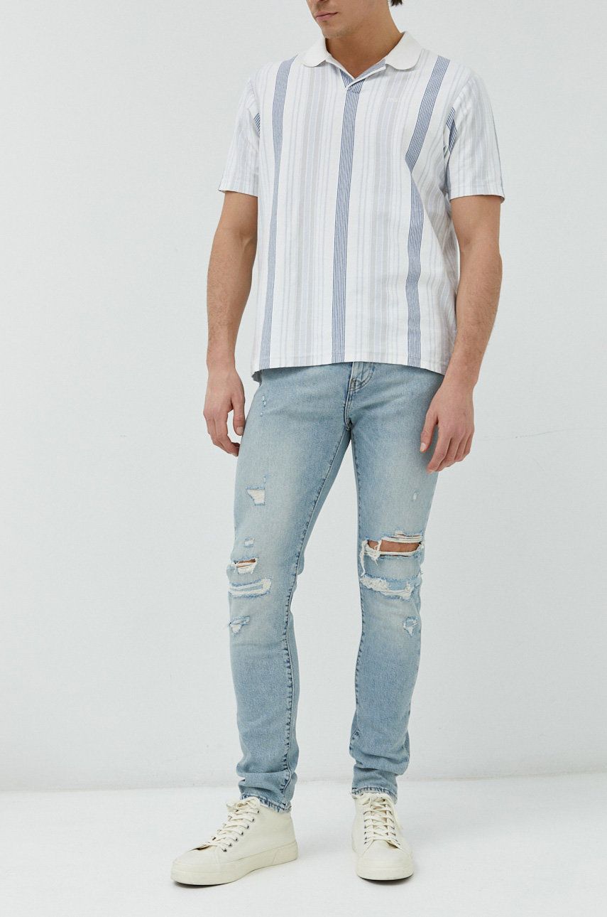 Džínsy Levi's 510 Skinny Jeans Tyrkysová | 05510.1275, 0