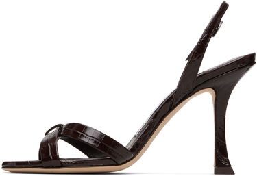 Tenisky a topánky Jimmy Choo Elsy 90 Heeled Sandals Hnedá | ELSY 90, 2