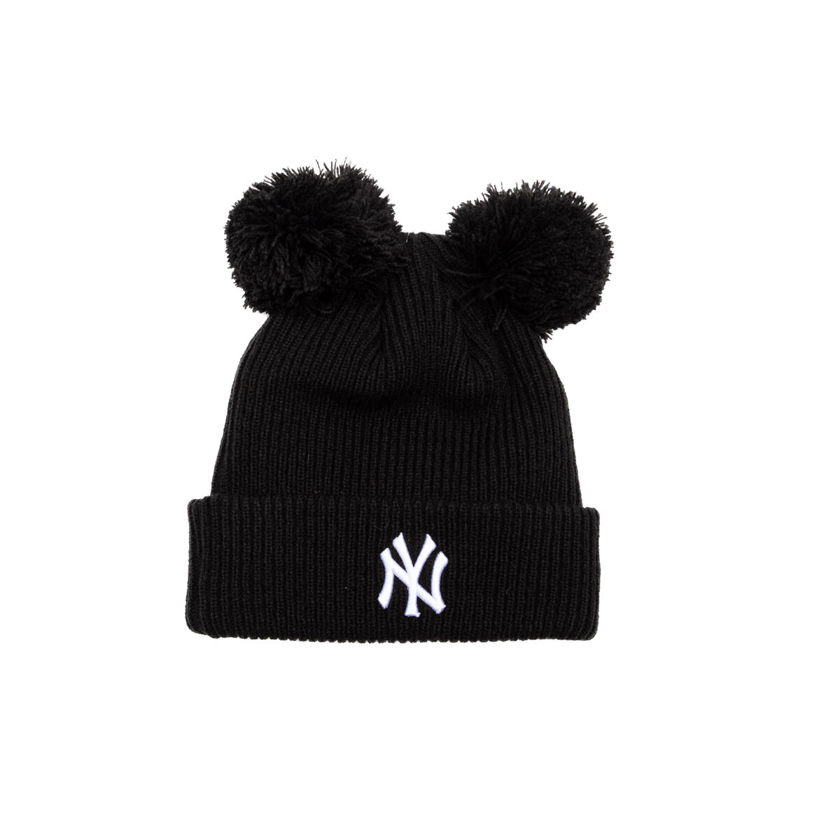 Kulicha New Era MLB Double Pom Beanie NY Yankees One Size (56-59 cm) Čierna | 60691354, 0