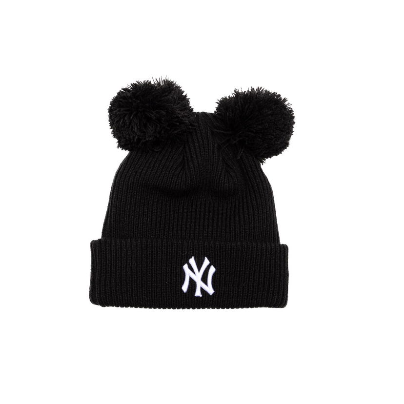 Kulicha New Era MLB Double Pom Beanie NY Yankees One Size (56-59 cm) Čierna | 60691354