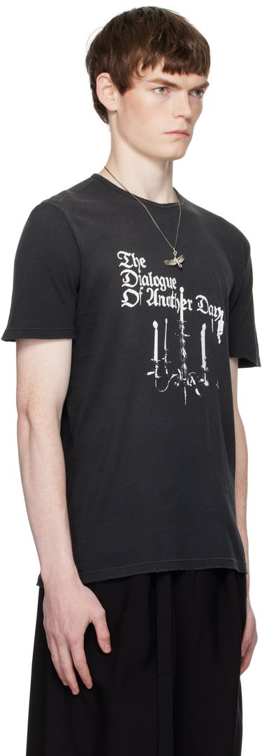 Tričko Ann Demeulemeester Ann Demeulemeester Standard Chandelier Print T-Shirt Čierna | B0012877-FA637-098, 1