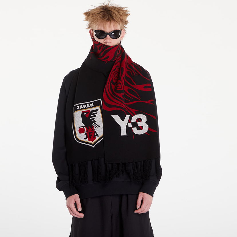 Šál Y-3 JFA Scarf Black OSFA Čierna | JF3666