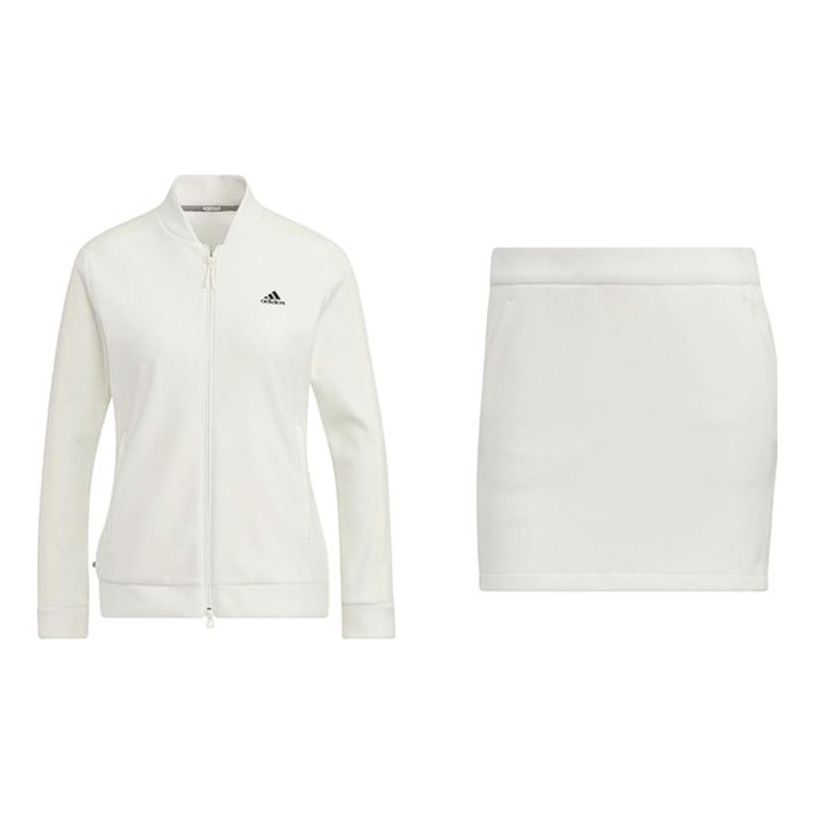 Súprava adidas Originals 3-Stripe Two-Piece Long Sleeve Suit Biela | HG8273, 0