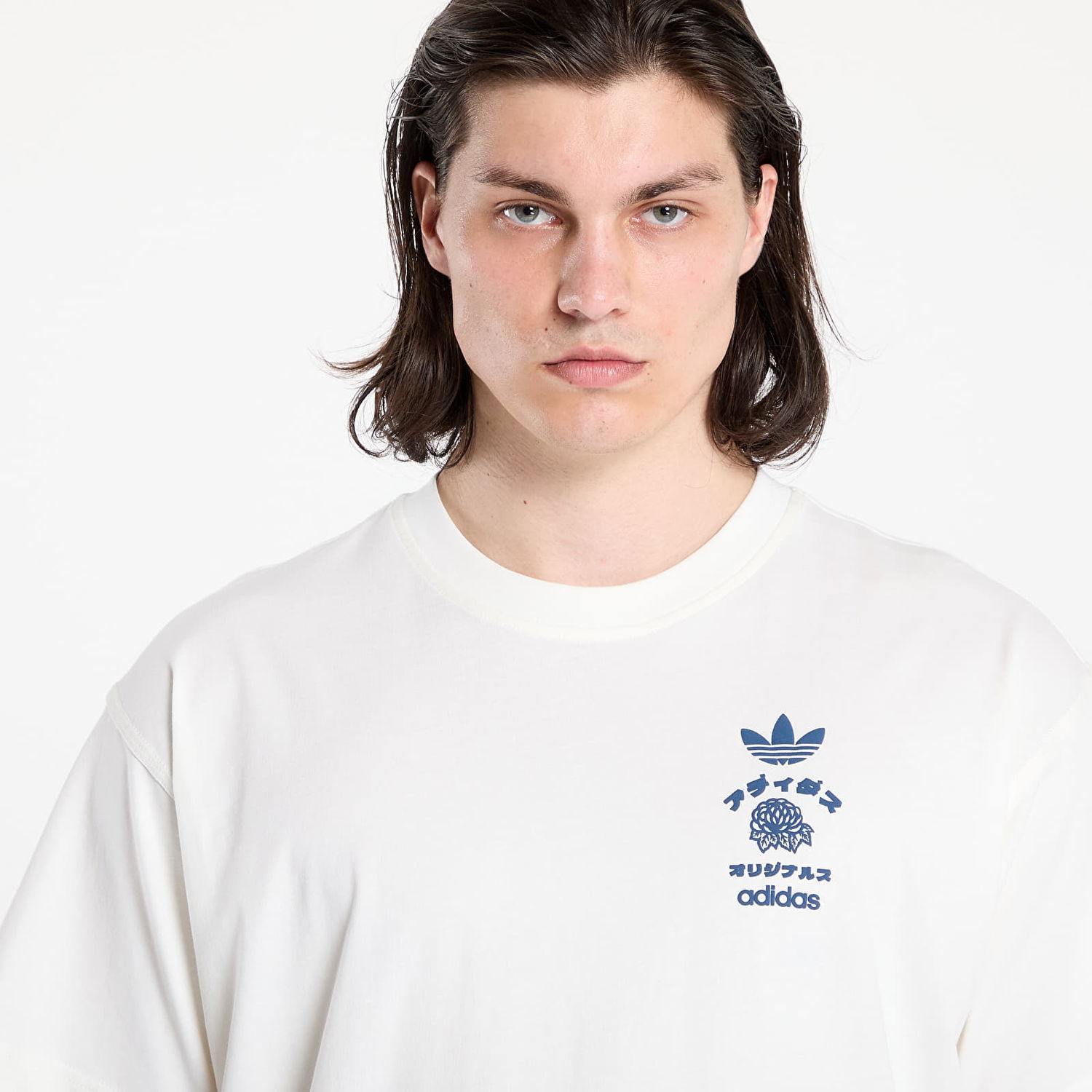 Tričko adidas Originals Japan Florals Graphic T-Shirt Biela | KQ9959, 1