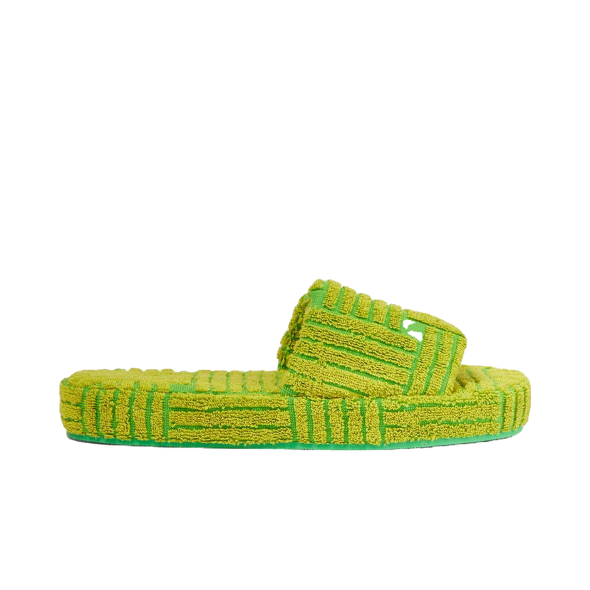 Tenisky a topánky Bottega Veneta Geometric Pattern Slides Zelené | 660245 V1MY0 7072