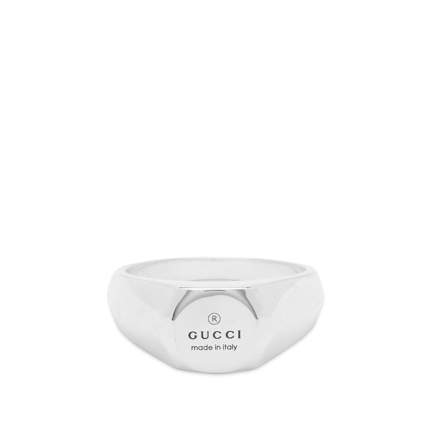 Prsteň Gucci Trademark Band Ring 5mm Metalická | YBC782839001010, 0
