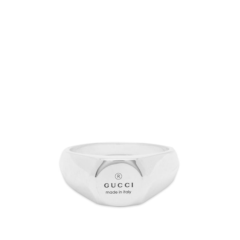 Prsteň Gucci Trademark Band Ring 5mm Metalická | YBC782839001010
