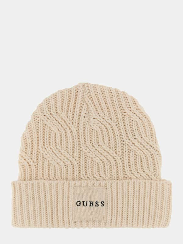 Kulicha GUESS Wool Blend Beanie Béžová | M4BZ10Z3HD1