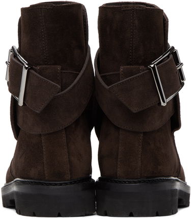 Oblečenie Manolo Blahnik Manolo Blahnik Hather Suede Ankle Boots Hnedá | 323-2540-0005, 1