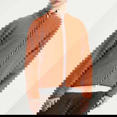 Bunda NORSE PROJECTS Bjorn Sherpa Wool Fleece Jacket Oranžová | N55-0646-4039, 2