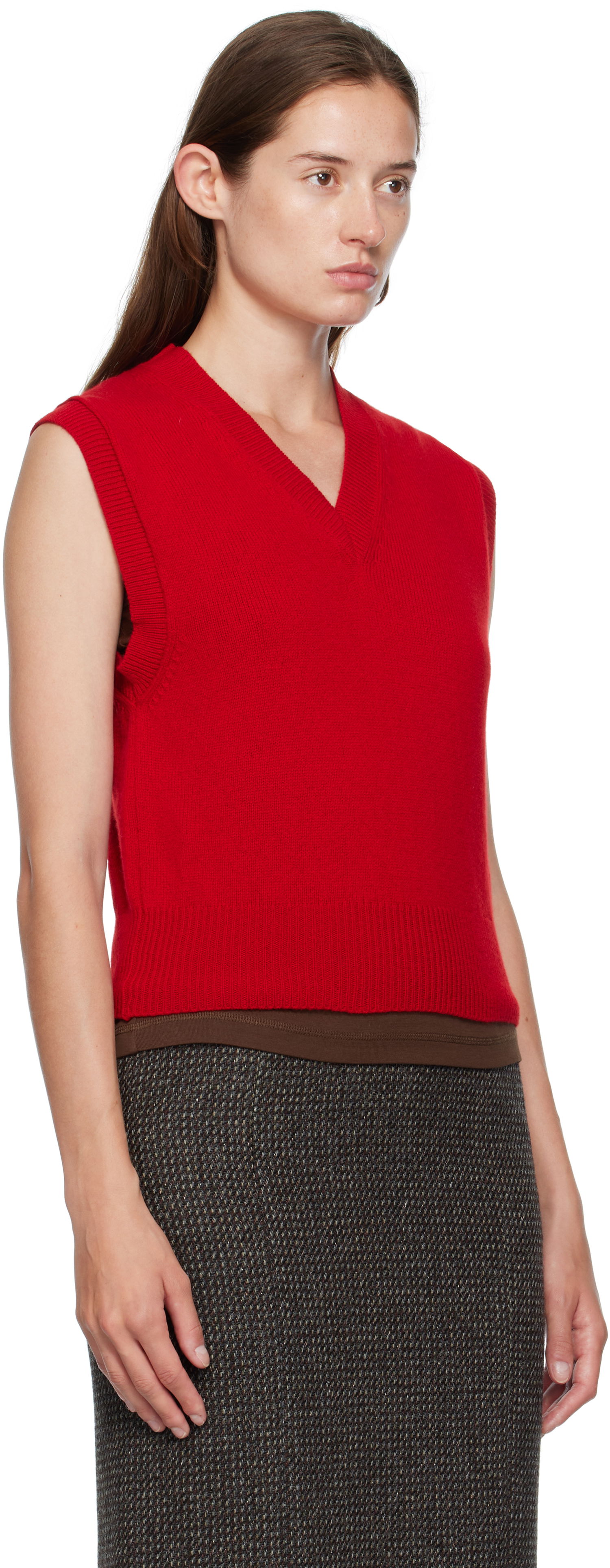 Vesta &Daughter &Daughter Athea Knit Vest Červená | HKN03912, 1