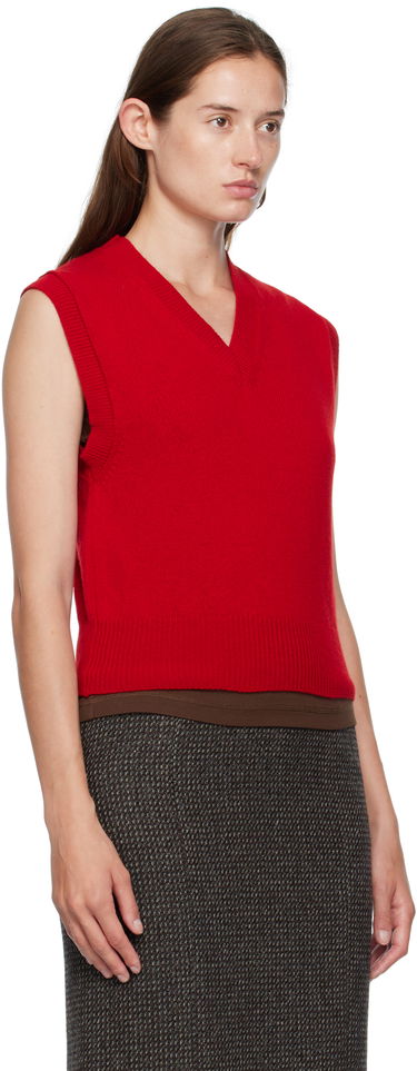 Vesta &Daughter &Daughter Athea Knit Vest Červená | HKN03912, 1