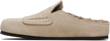 Tenisky a topánky Jacquemus 'The Mules' Shearling-Lined Loafers Béžová | 25HFOW00186AC09M01, 2