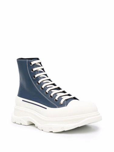 Tenisky a topánky Alexander McQueen Alexander McQueen Ankle Boots Modrá | 627206WIAM24456, 1
