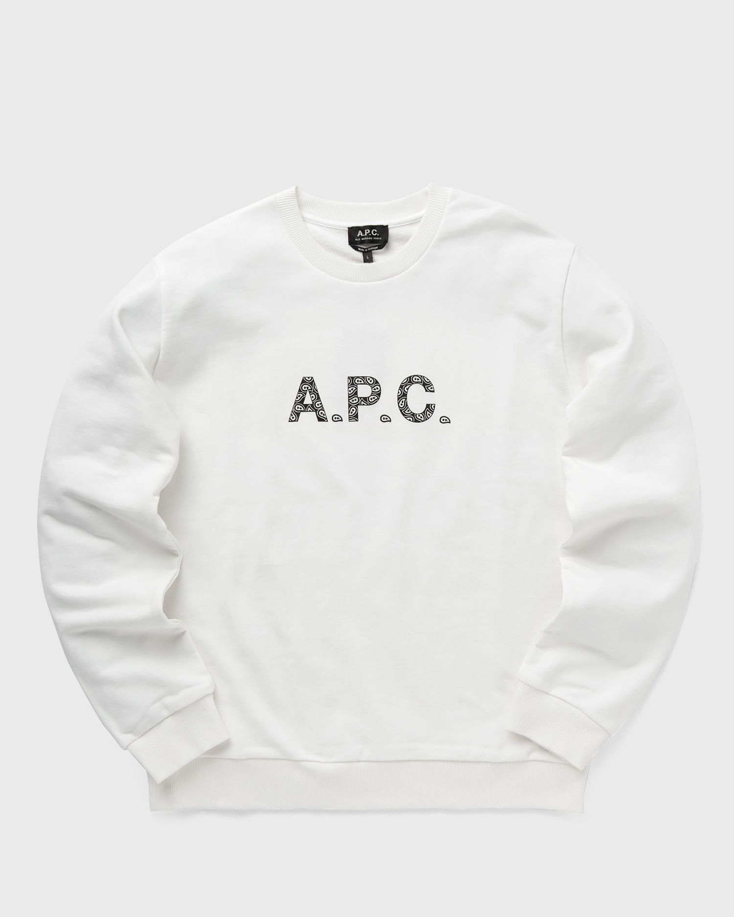 Tričko A.P.C. Timothy Sweatshirts Biela | COEIP-H27886-TAG, 0