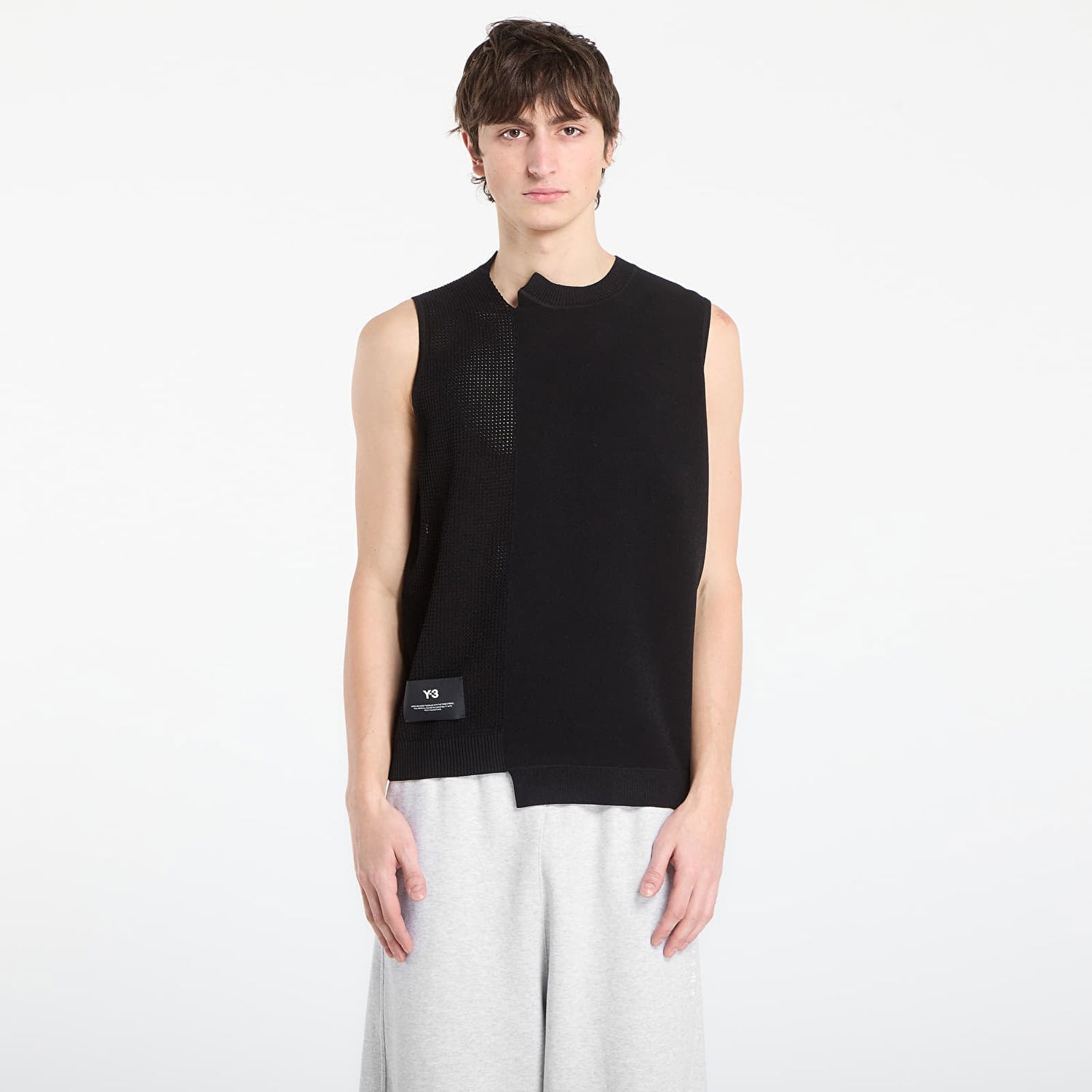 Vesta Y-3 Y-3 Gfx Knitted Vest Čierna | KH0420, 0