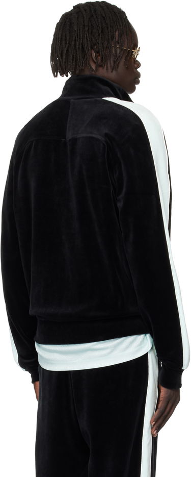 Bunda Casablanca Casablanca Velour Track Jacket Čierna | MPF25-JTP-395-01, 2