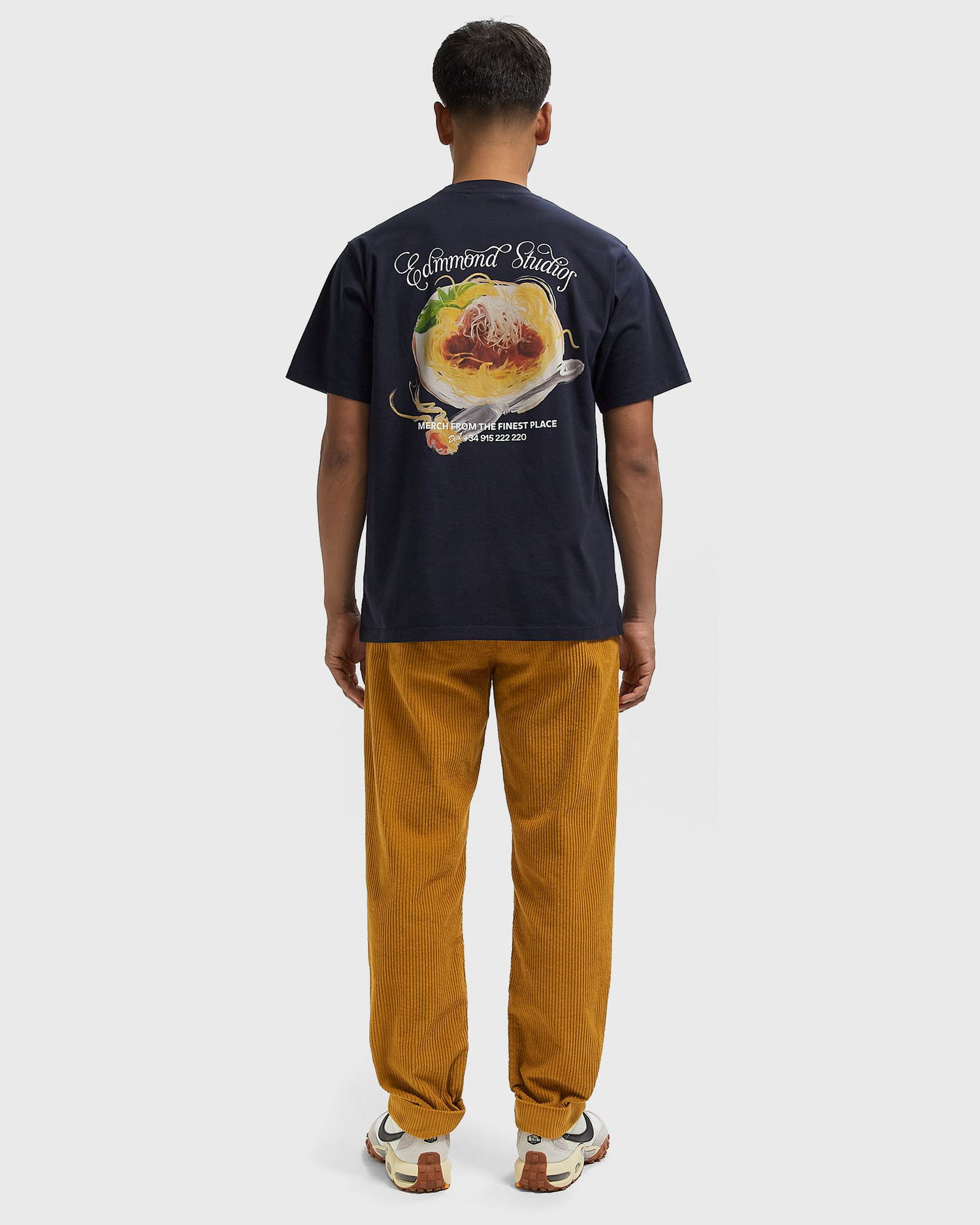 Tričko Edmmond Studios La Trattoria Graphic T-Shirt Navy | 325-30-15590, 1
