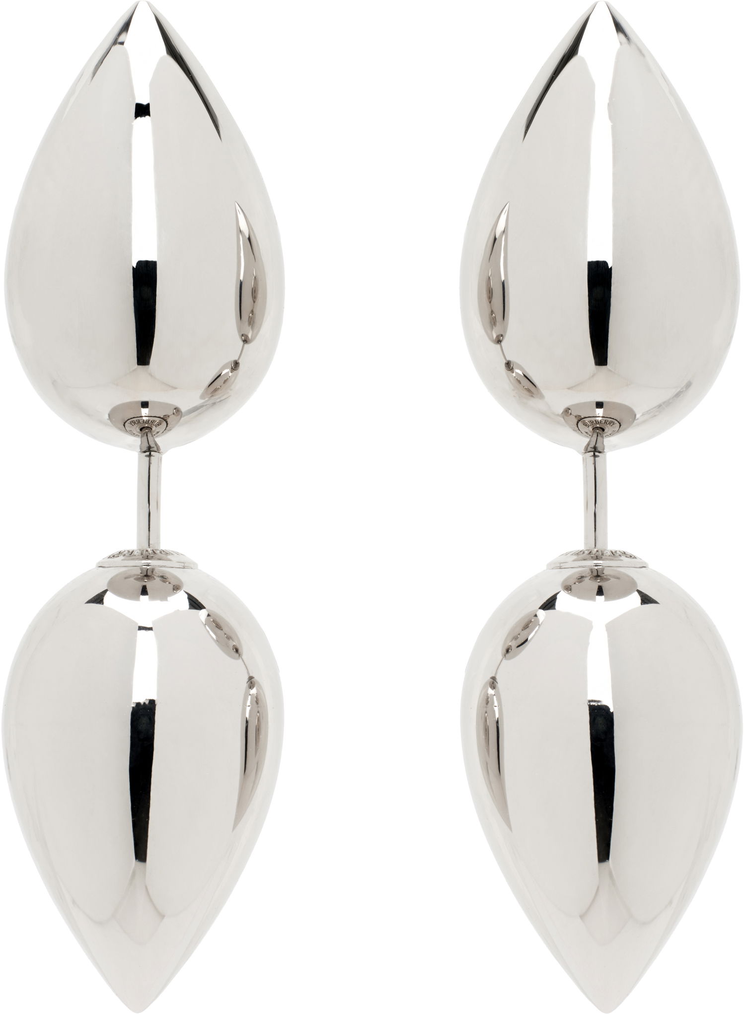 Náušnice Burberry Spear Stud Earrings Metalická | 8074969, 0