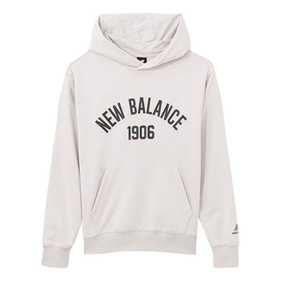 Mikina New Balance Essentials Varsity Hoodie Biela | MT33553-MBM, 0