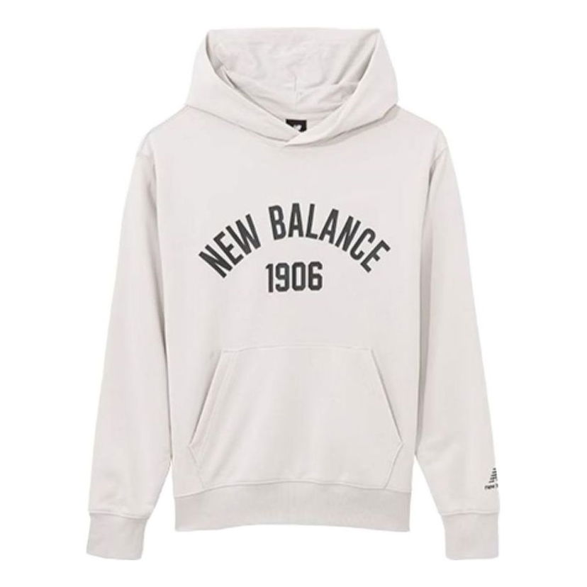 Mikina New Balance Essentials Varsity Hoodie Biela | MT33553-MBM