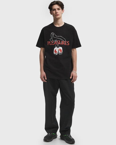 Tričko Pleasures Dog Tags Graphic T-Shirt Čierna | P24W049-BLACK, 1
