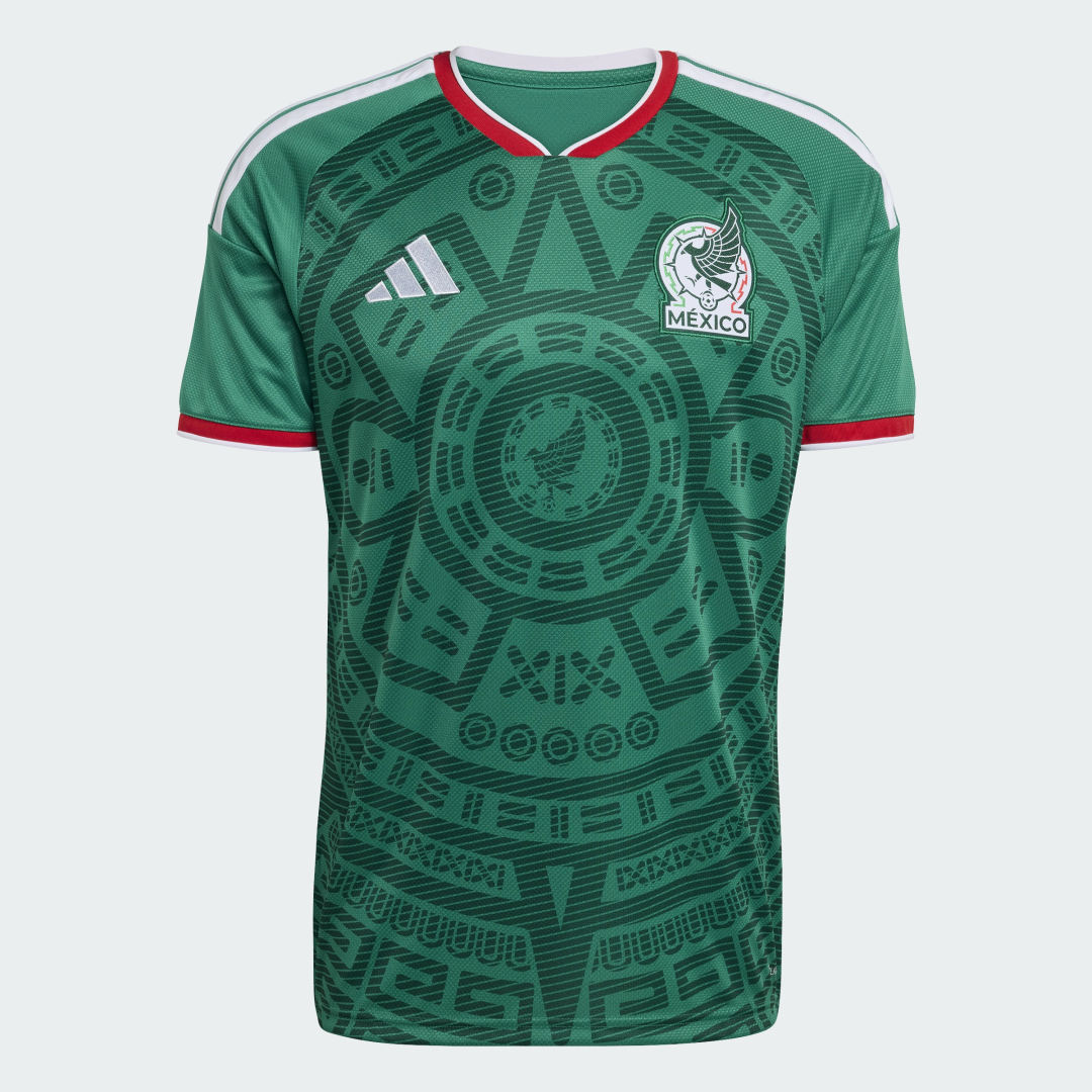 Dres adidas Performance Mexico 26 Football Jersey Zelené | JL8580, 0
