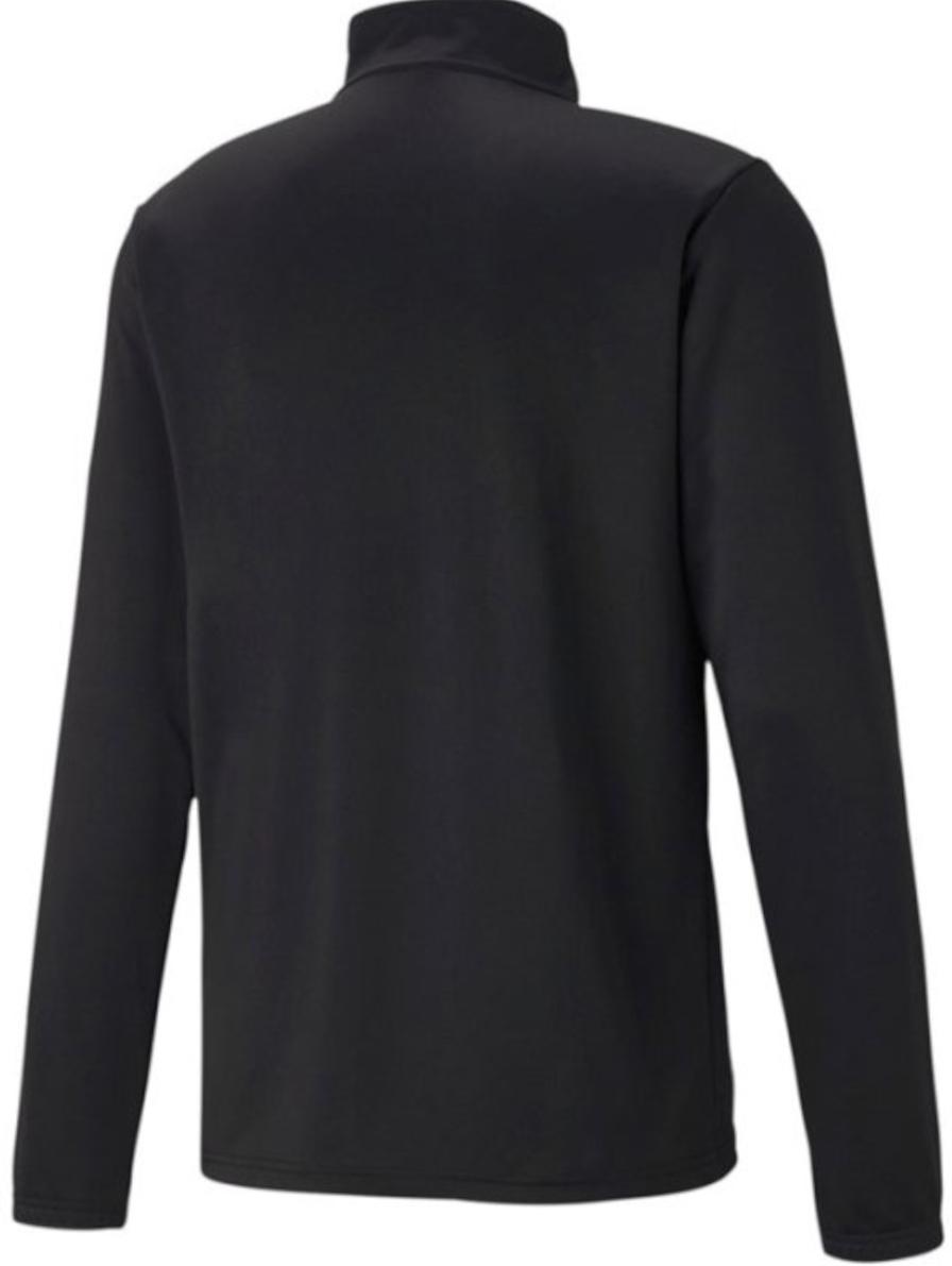 Mikina Puma teamRISE 1/4 Zip Top Čierna | 65739503, 1
