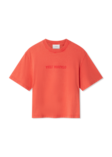 Tričko AXEL ARIGATO Distort Short-Sleeve T-Shirt Oranžová | A2987006, 1