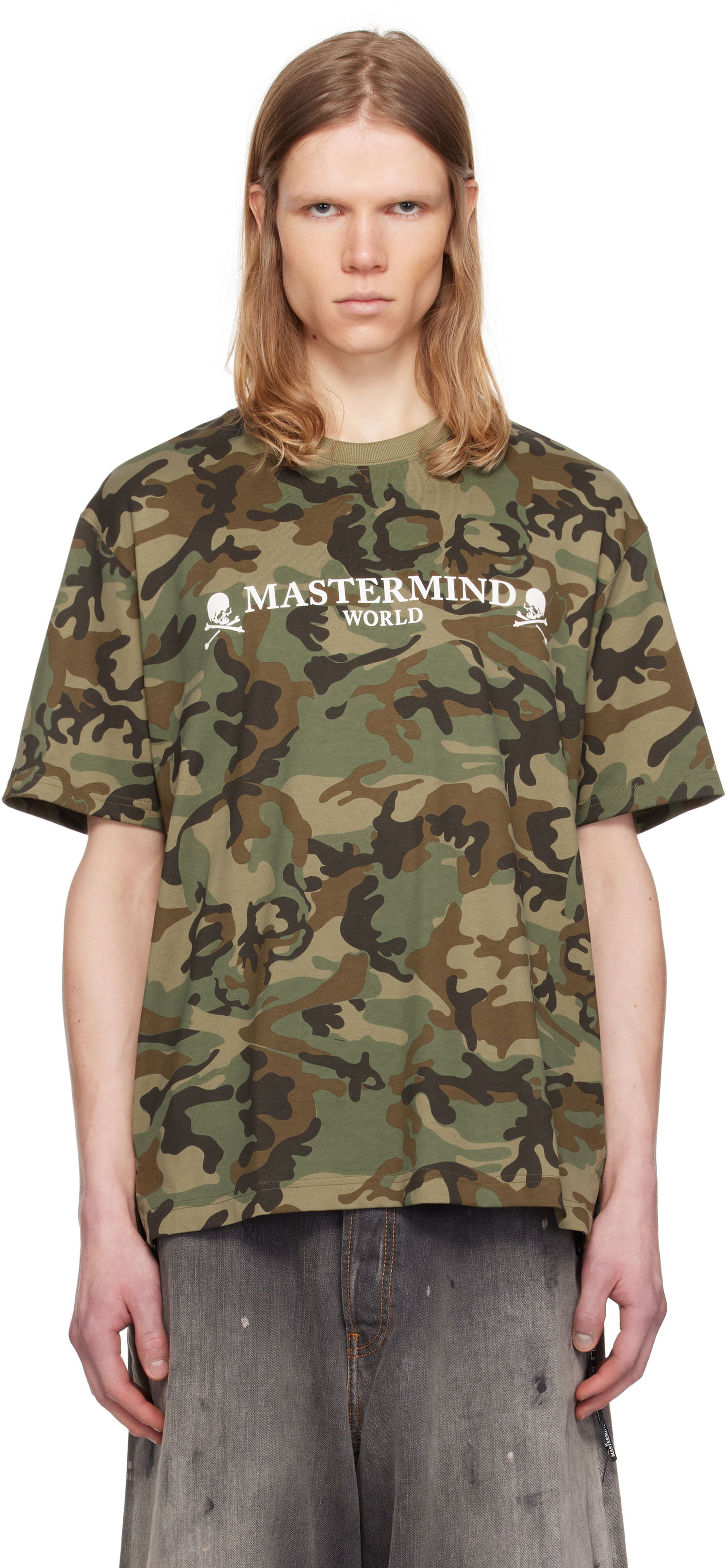 Tričko Mastermind WORLD Mastermind World OG Camo T-Shirt Zelené | MW25S14-TS042-021, 0