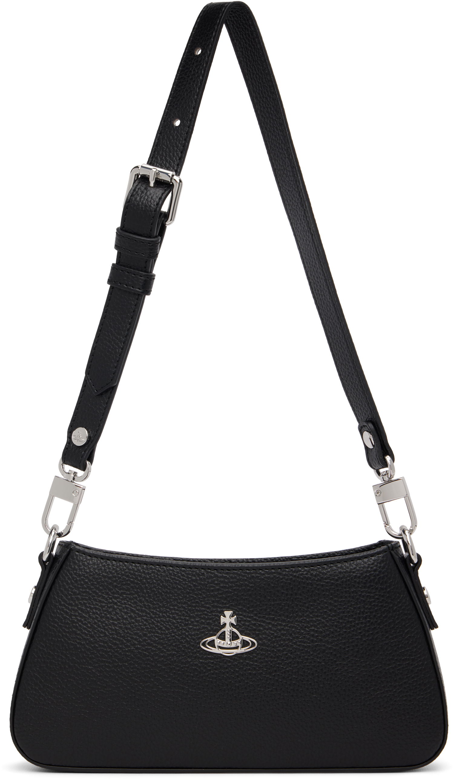 Taška cez rameno Vivienne Westwood Vivienne Westwood Tasha Shoulder Phone Bag Čierna | 5801000GW-S000D-, 0
