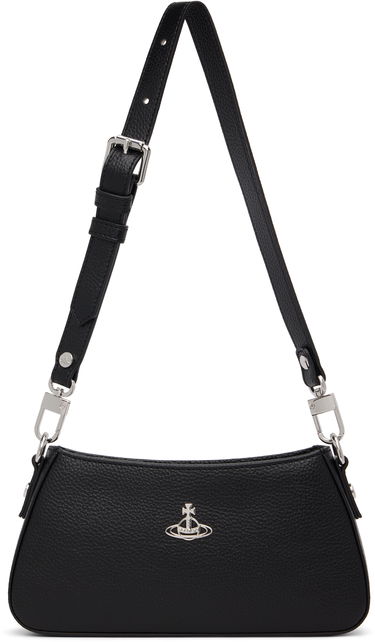 Taška cez rameno Vivienne Westwood Vivienne Westwood Tasha Shoulder Phone Bag Čierna | 5801000GW-S000D-, 0