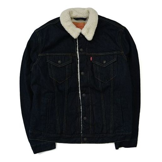 Bunda Levi's Sherpa Trucker Jacket Modrá | 16365-0075, 0